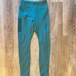 Green Fabletics Moto Leggings